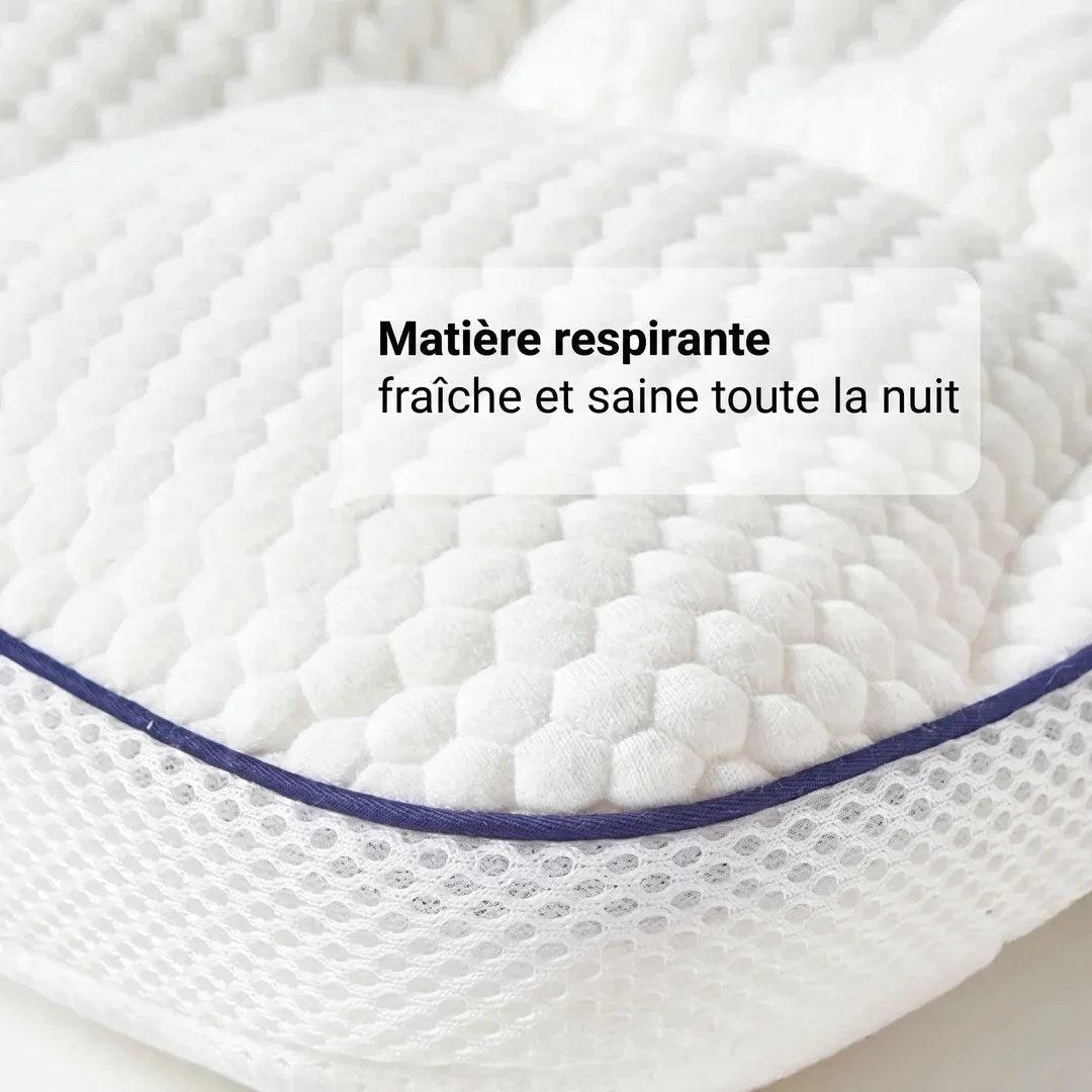 Matière respirante, fraîche et saine toute la nuit